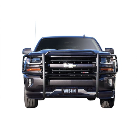 Westin Automotive (1 BOX)07-13 SILVERADO 1500 1PC BLACK SPORTSMAN GRILLE GUARD 40-2275